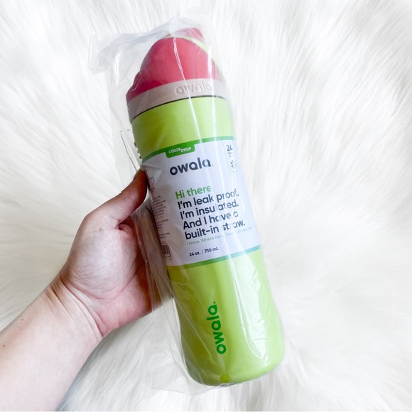 BNWT Owala Limited Edition Flower Power Color Drop FreeSip 24oz Water Bottle - Picture 6 of 9